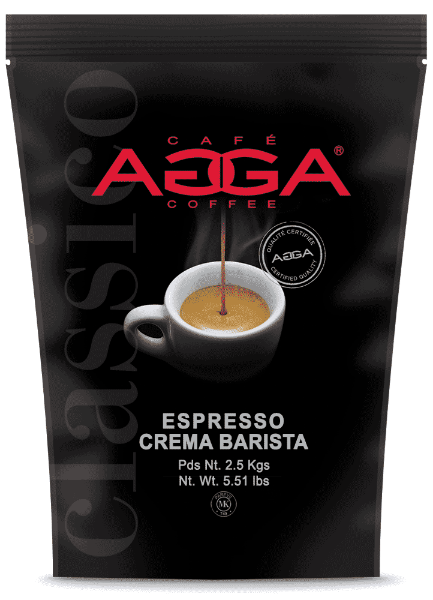 AGGA Espresso Crema Barista 2500g Grains/AGGA Espresso Crema Barista 2500g Whole Bean