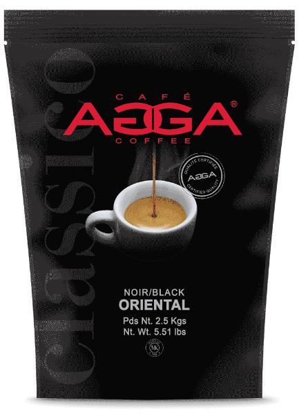 AGGA Oriental Noir 2500g Grains/AGGA Black Oriental 2500g Whole Bean