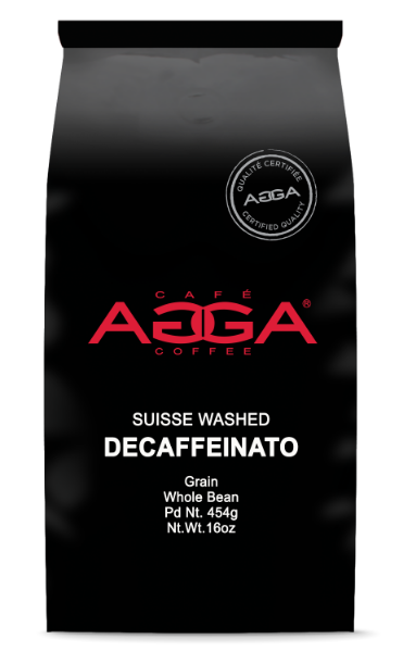 AGGA Decaffeinato 454g Grains/AGGA Decaffeinato 454g Whole Bean