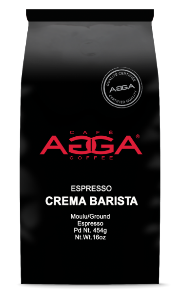 AGGA Espresso Crema Barista 454g Moulu Espresso/AGGA Espresso Crema Barista 454g Espresso Ground