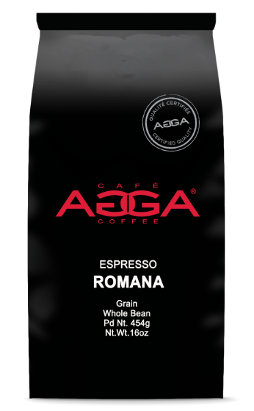 AGGA Espresso Romana 454g Grain/AGGA Espresso Romana 16oz Bean