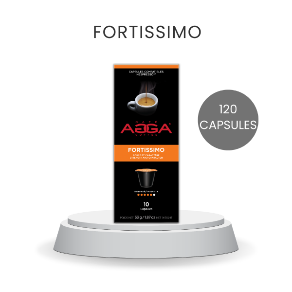 Picture of FORTISSIMO 120 Capsules | Nespresso®